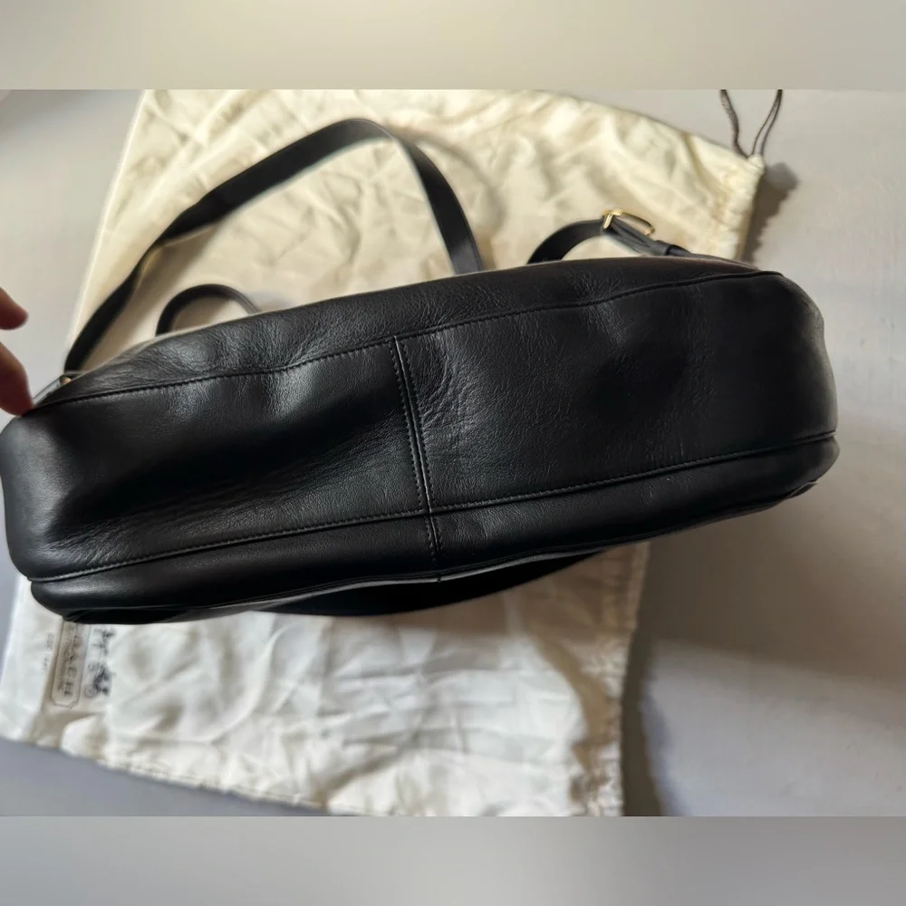 NWOT Cuyana Convertible Satchel-15 Inch in Black Pebbled Leather